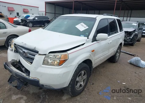 2006 Honda Pilot Ex из США, поврежденный, VIN 5FNYF28476B042292